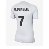 Barcelona Ousmane Dembele #7 Tredjetrøje Dame 2022-23 Kortærmet